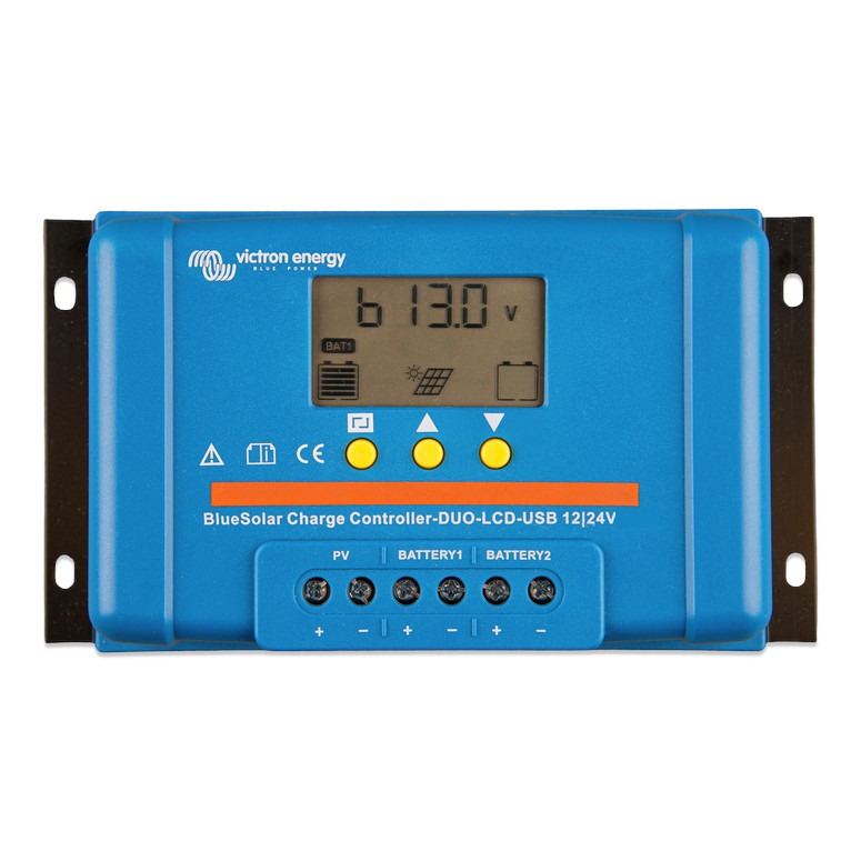 Victron Energy BlueSolar PWM LCD&USB 12/24V 30A - SCC010030050