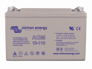 Victron Energy AGM Dual Purpose Battery 12V 110Ah (M8) - BAT412101085